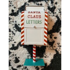 Ashland Tin Santa Claus Letters Mail Box